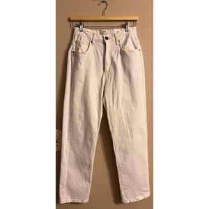 Cotton On White Straight Leg Jeans